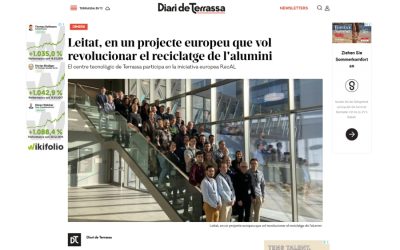Leitat, en un projecte europeu que vol revolucionar el reciclatge de l’alumini
