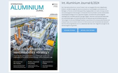 EU-Projekt fördert neue Recyclingtechnologien für Aluminium