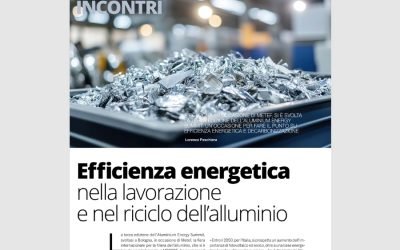 Efficienza energetica nella lavorazione e nel riciclo dell’alluminio