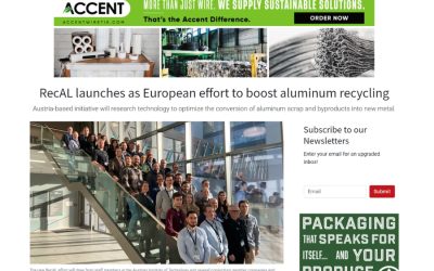 RecAL launches as European effort to boost aluminum recycling